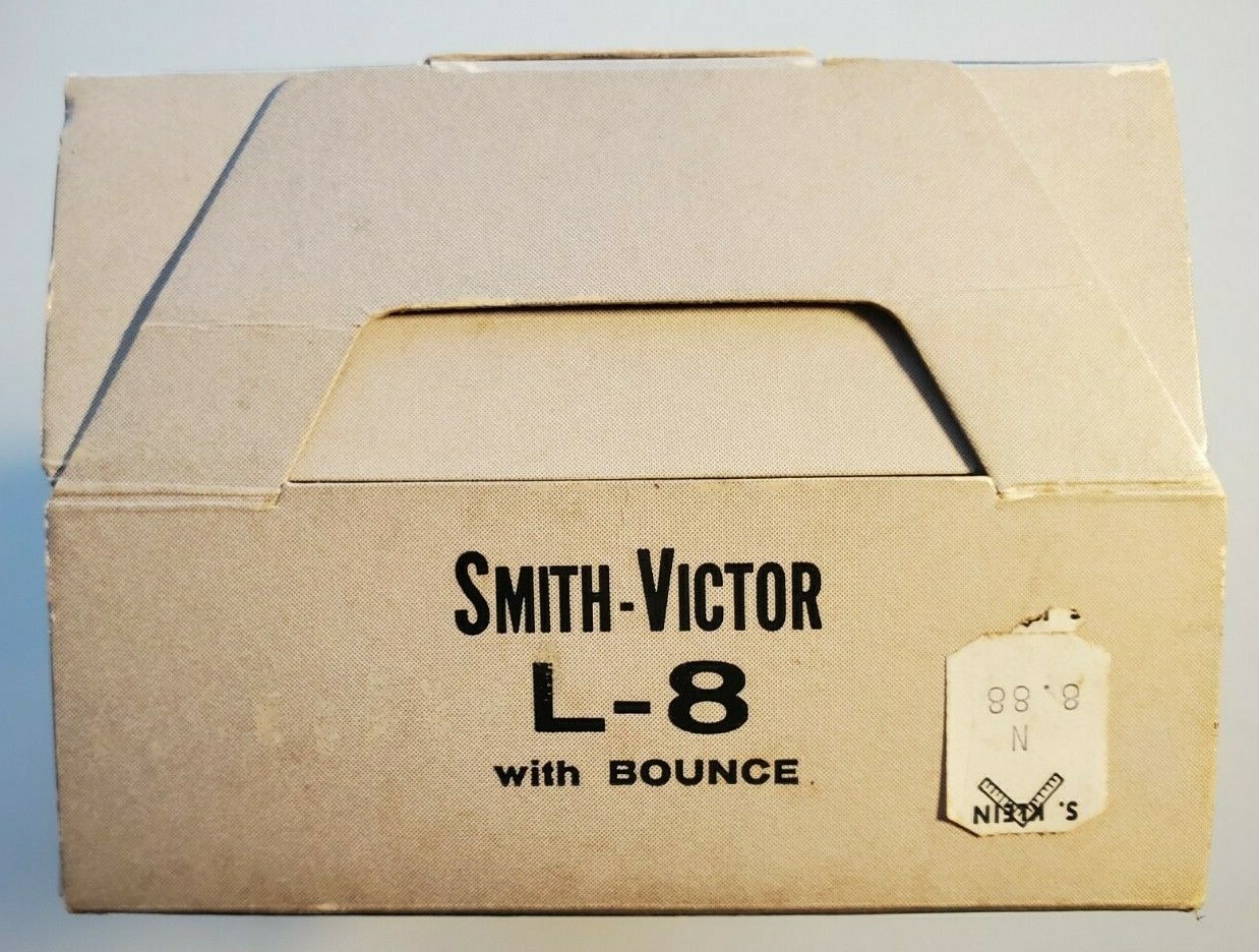 Smith Victor Movie Light L-8 Flood Spot Light Tested Working with original box