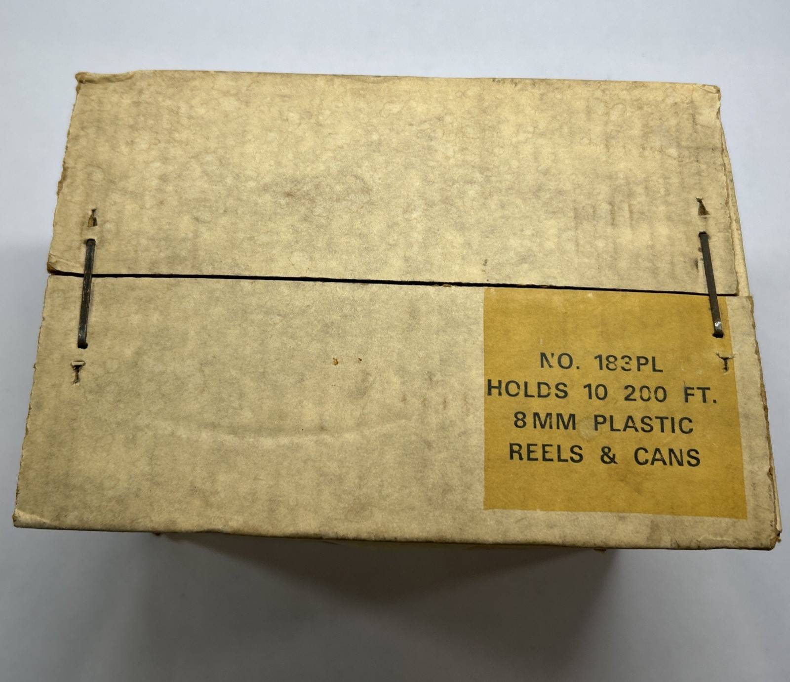 New NOS Vintage Logan 183PL All Metal Reel Chest For Movie Reels & Cans