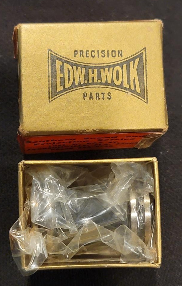 EDW H Wolk P3322 Precision Spring-Loaded Sprocket / Film Transport Roller *NEW*