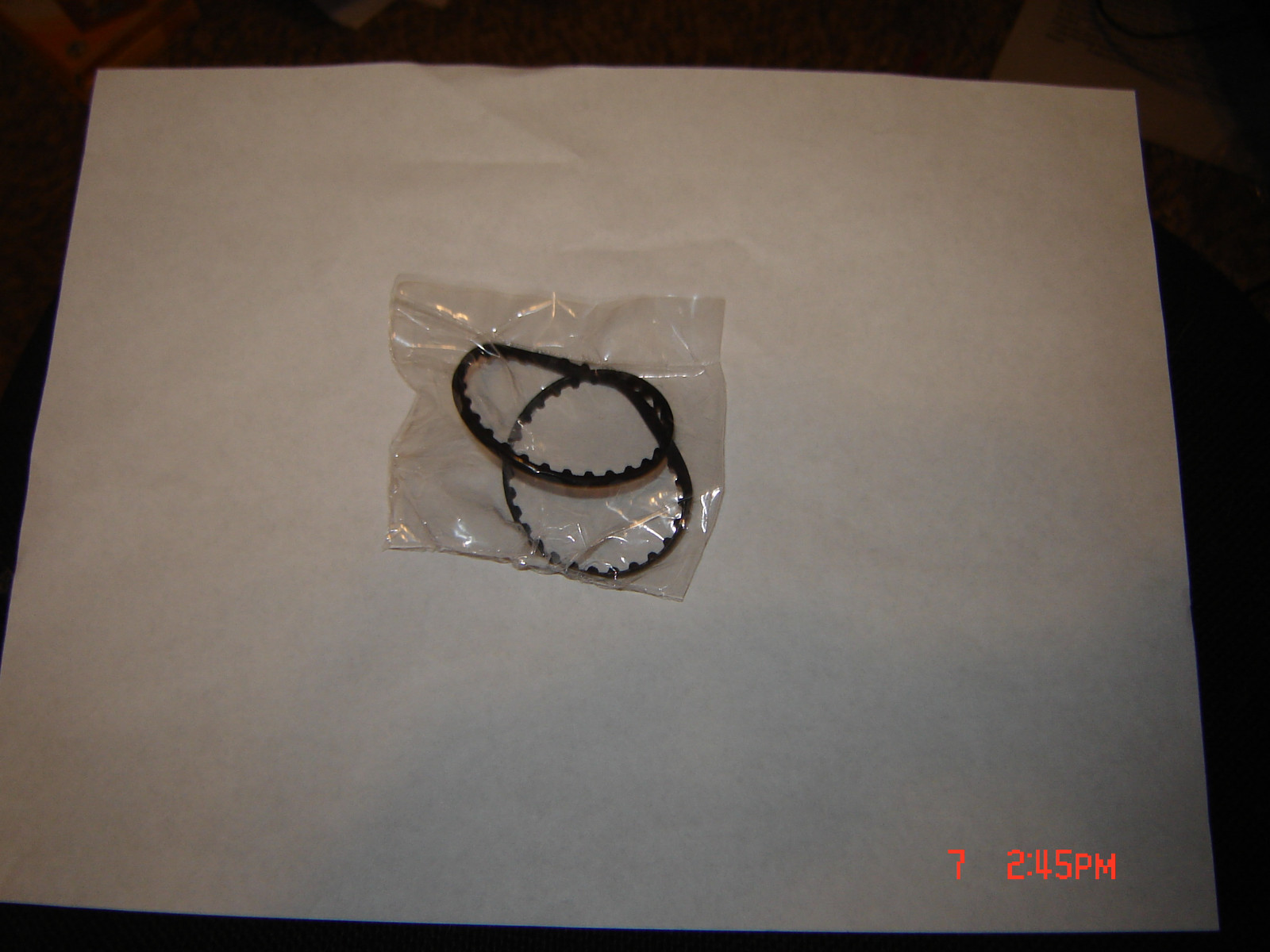 Elmo Projector Belt ST-180,ST-600 Series (TEETHED INSIDE ARM BELT)WORLD SHIPPING