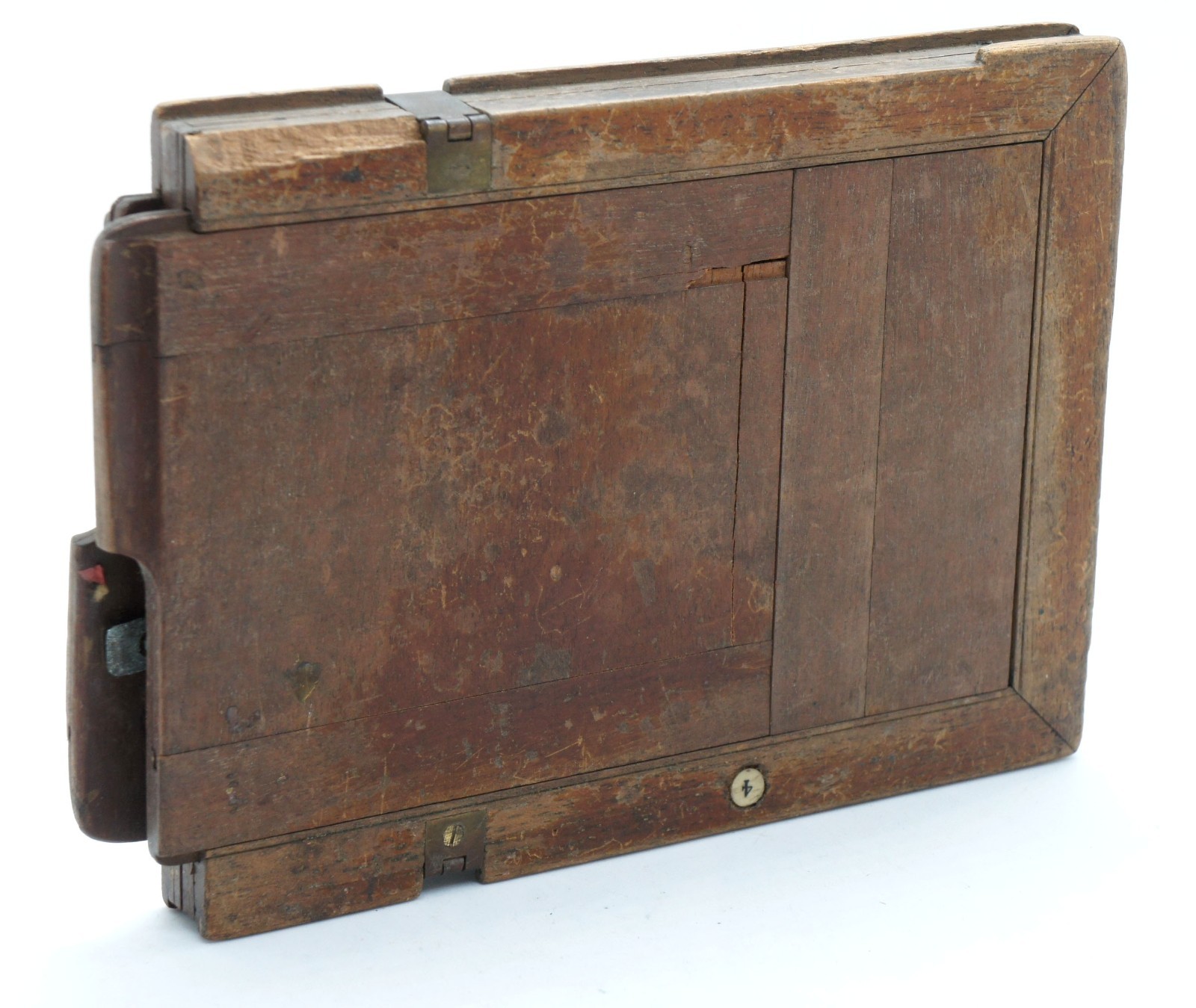 Vintage Wooden Mahogany Film Plate Holder for Large Format 4.5×6.5 ” Cameras
