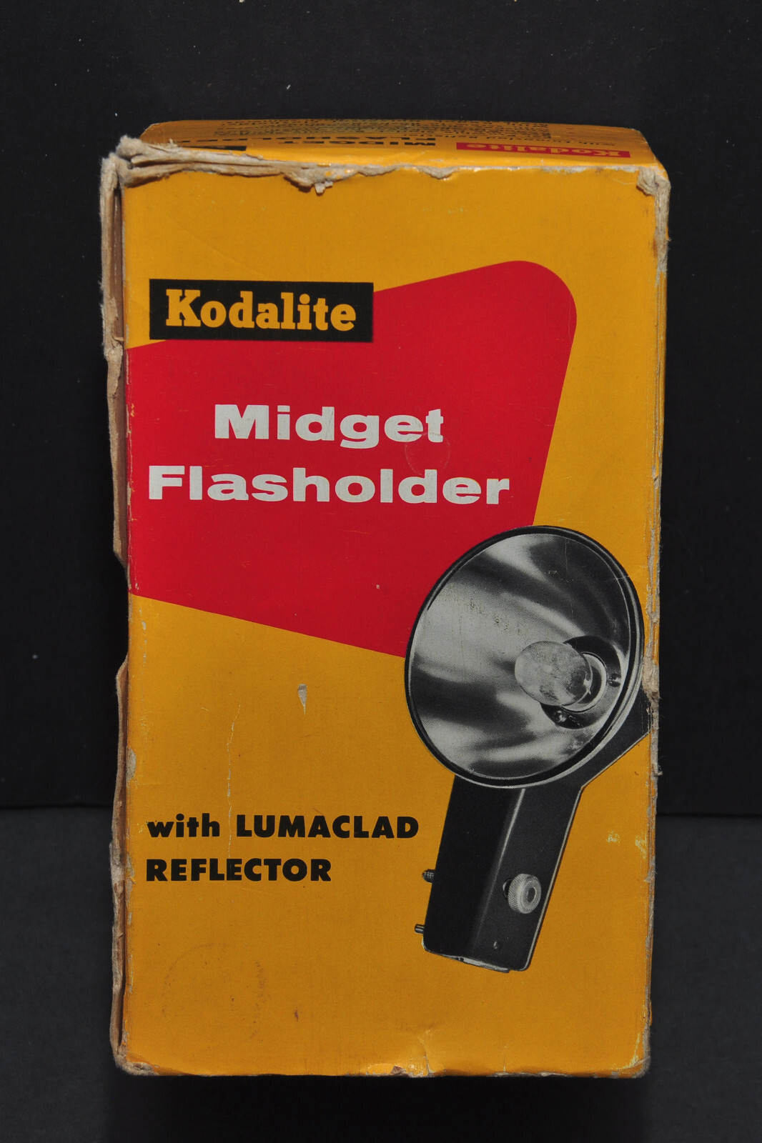 Kodalite Midget Flasholder with Lumaclad Reflector 740 flash in original box