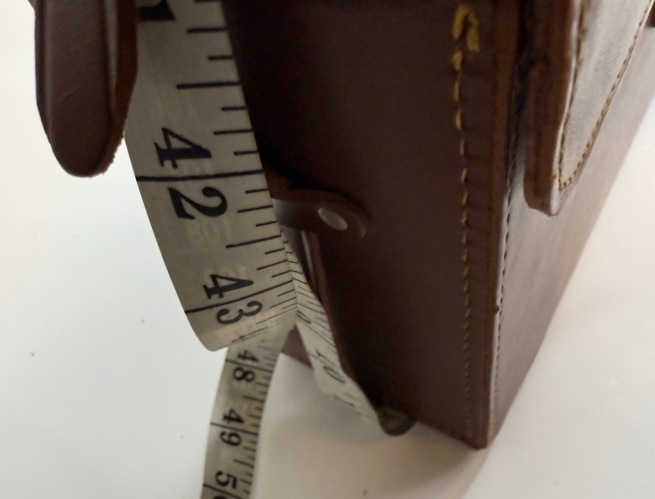 Pair Vtg Ampro & Ansco Brown Camera Hard Cases Strap Clasp Purple Red Lined