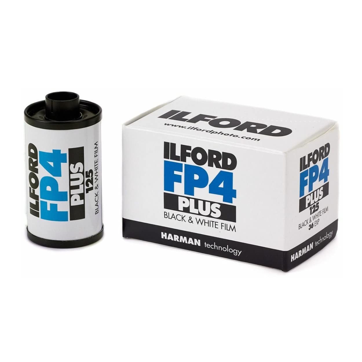 Three Pack of FP4 Plus 35mm Black & White Negative Film 36 Exp