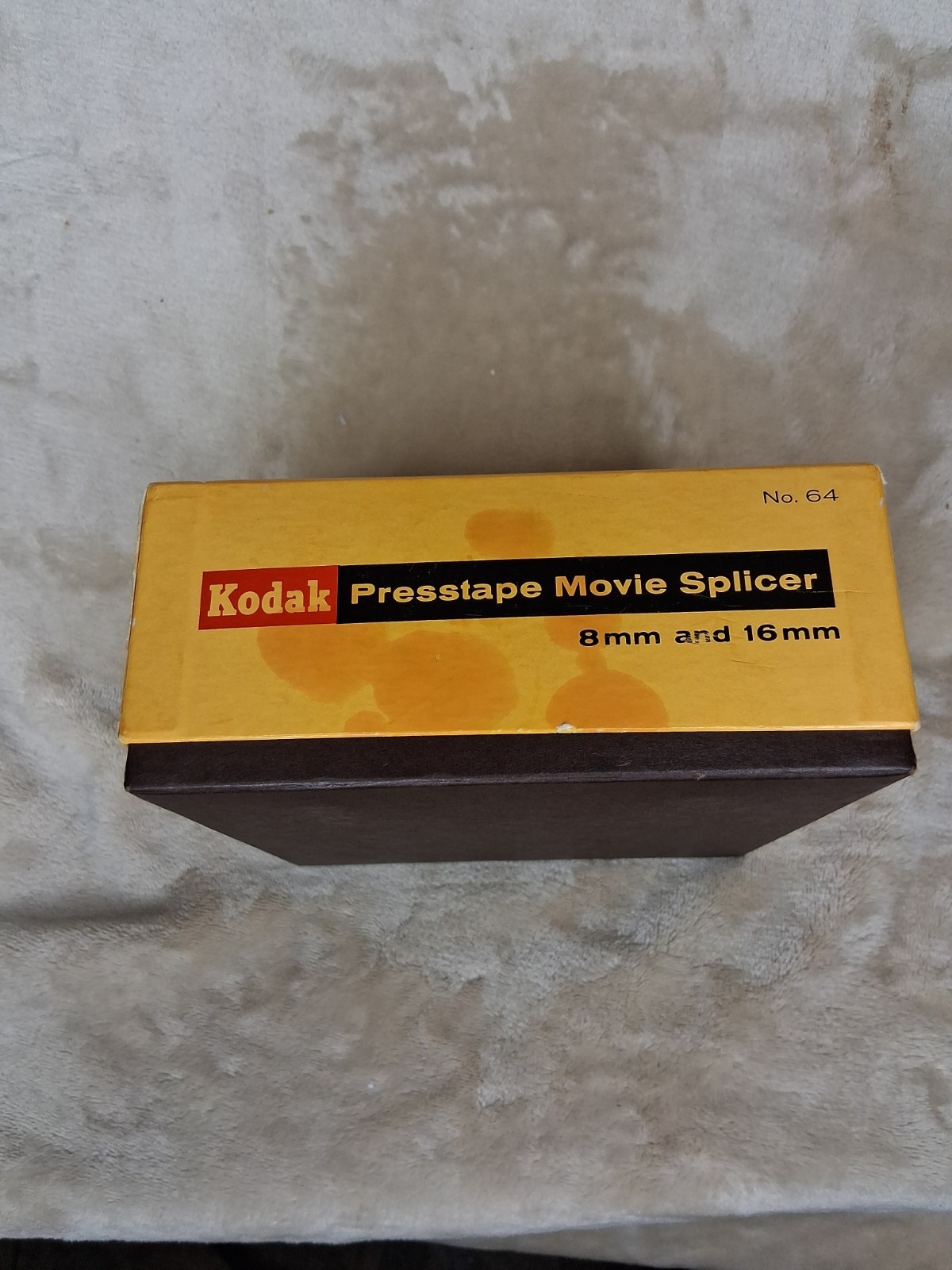 Vintage KODAK Presstape Movie Film Splicer 8 MM & 16 MM in Box with Instructions