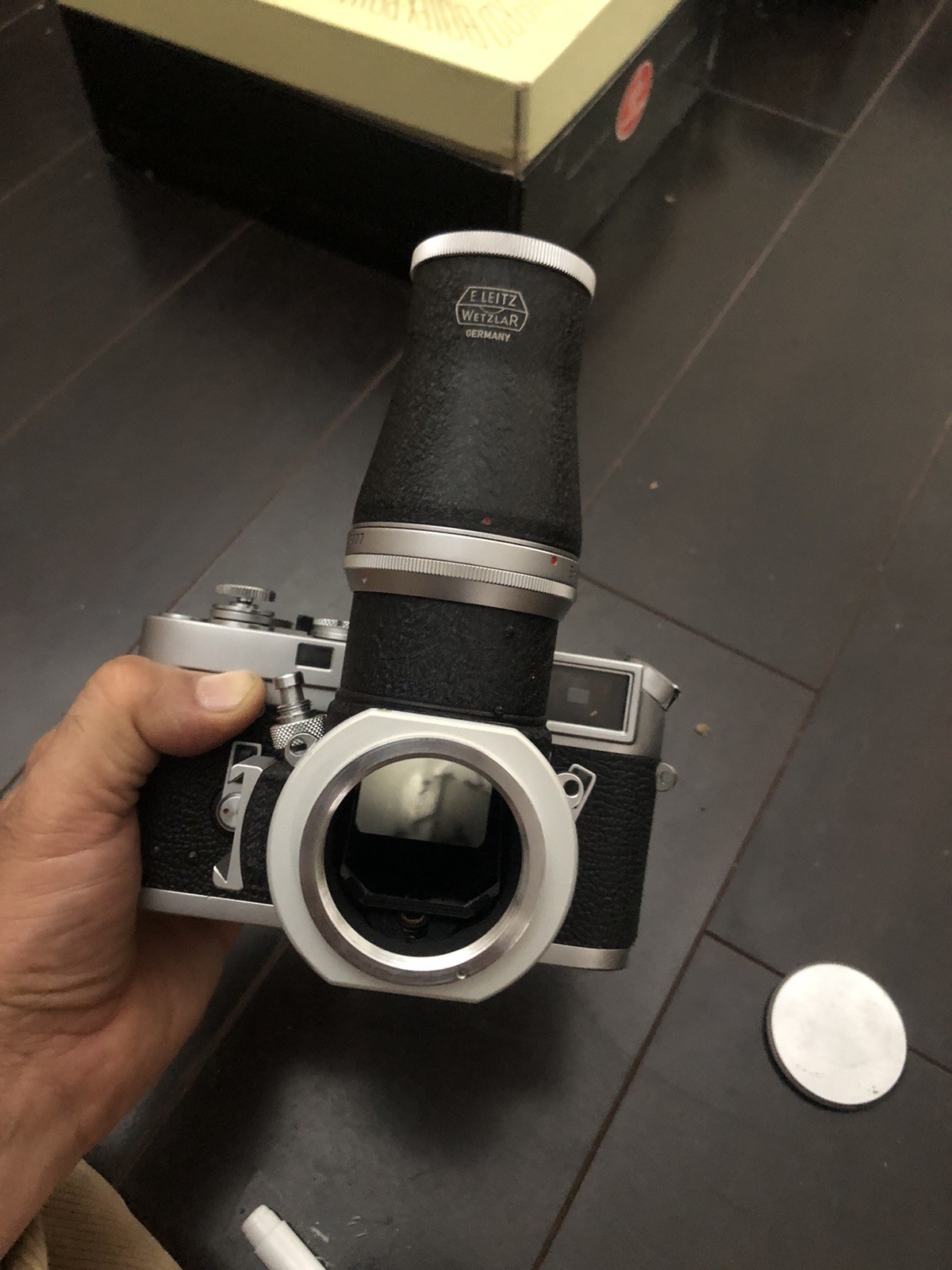 Leitz Leica Visoflex Housing For Leica M Camera