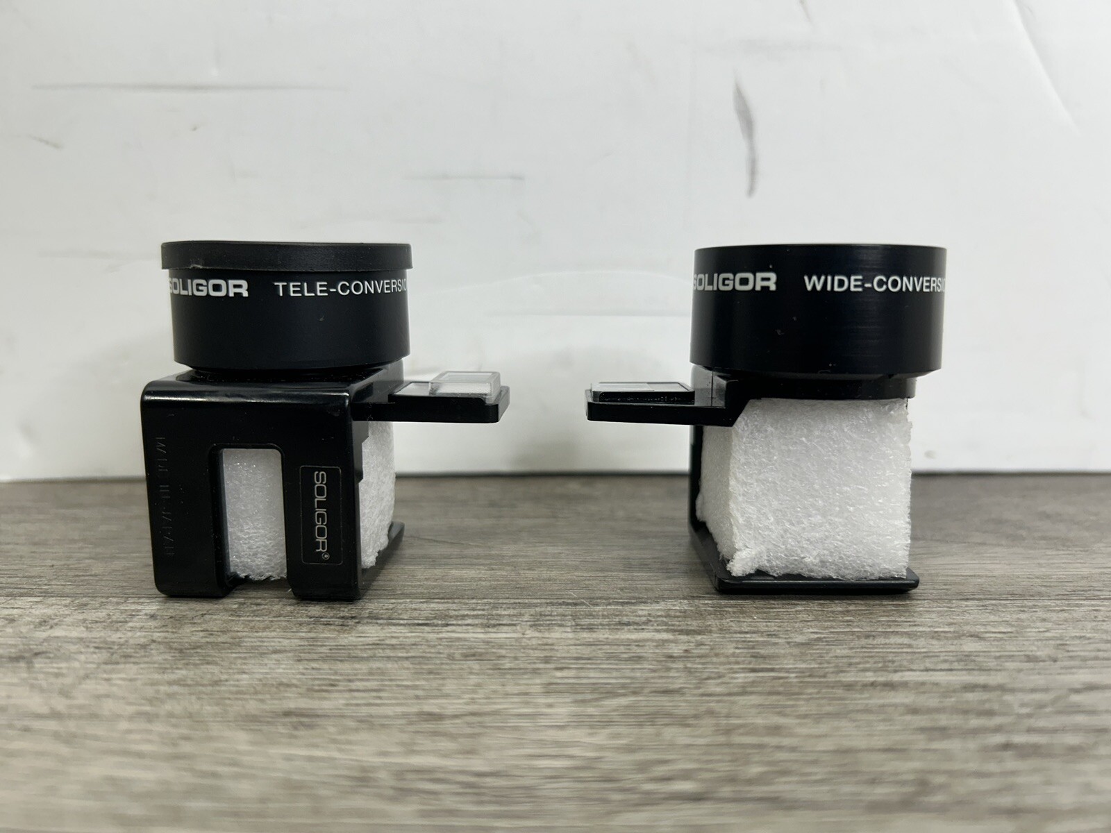 Soligor Tele-Conversion Lens 1.5xF2.8 & Wide-Conversion Lens 0.7xF2.8 Disc Cam