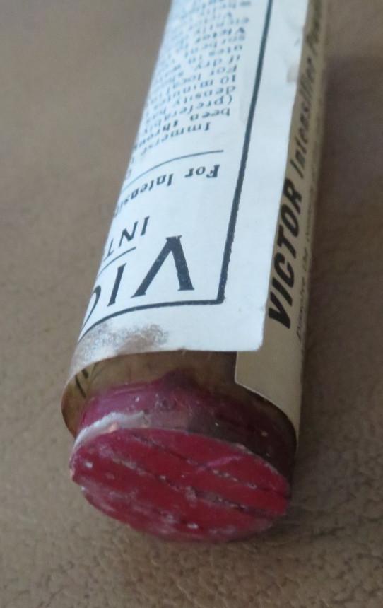 Antique Victor Intensifier Powder for Weak Negs Jas A. Smith & Sons (see Note)