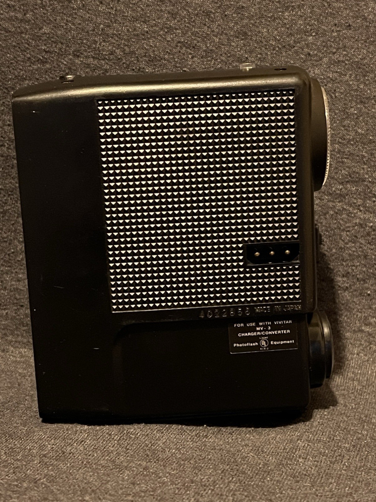 Vintage Vivitar Auto Thyristor 292 Electronic Camera Flash Strobe Unit 35mm Film