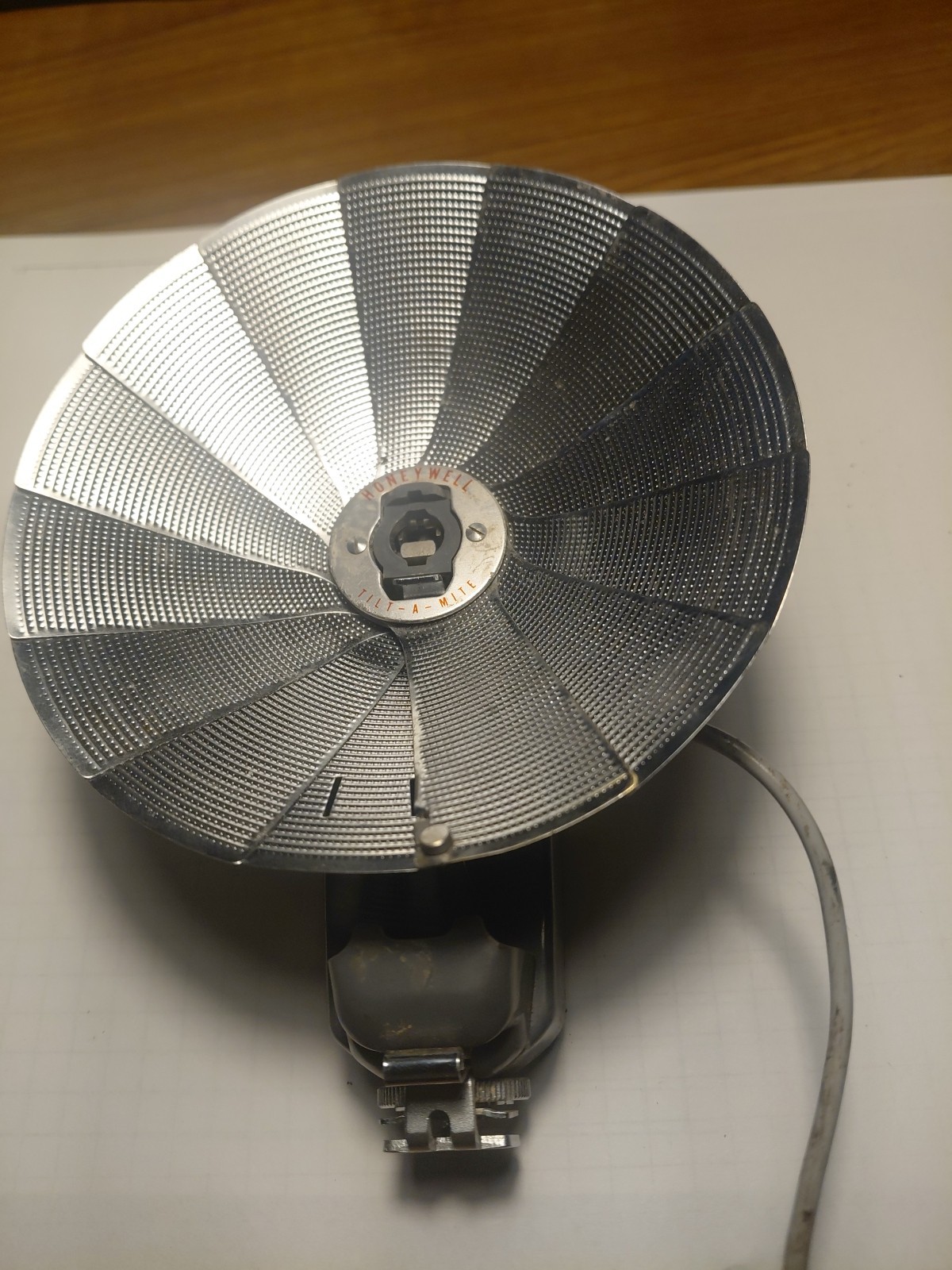 Honeywell Tilt A Mite Fan Camera Flash Attachment Made In Japan