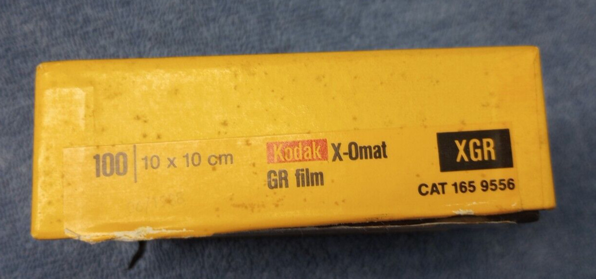 Vintage Kodak Box for X-Omat GR Film