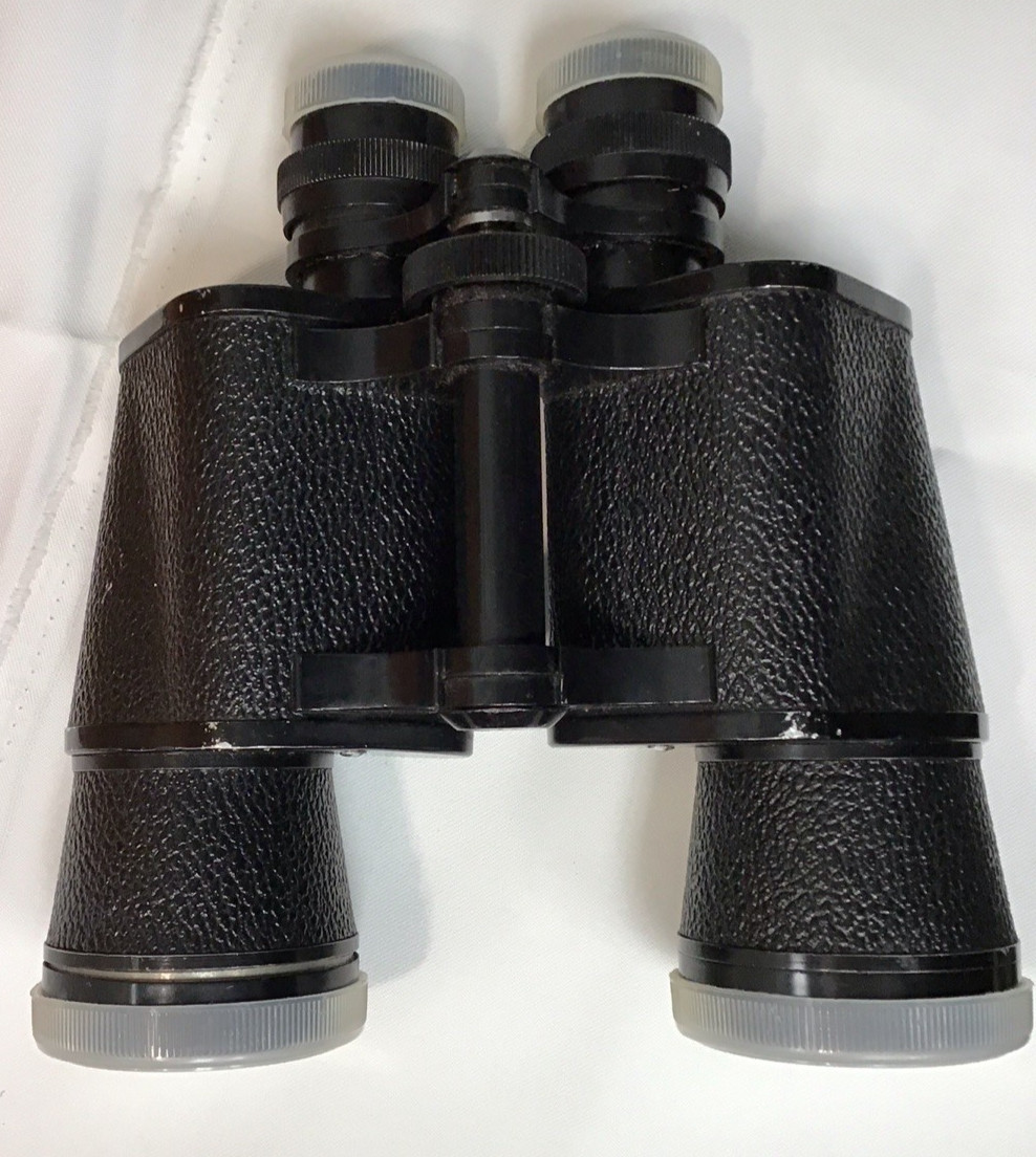 VINTAGE Vernon 7×50 Field 7.1deg Binoculars w/ Case No. 658962
