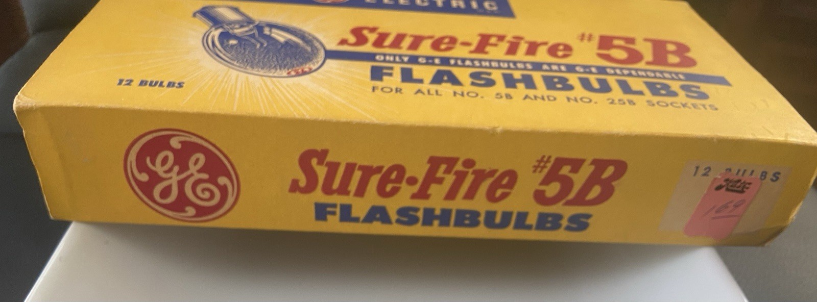 Flashbulbs General Electric Surefire 5b Socket Photography Vintage Camera