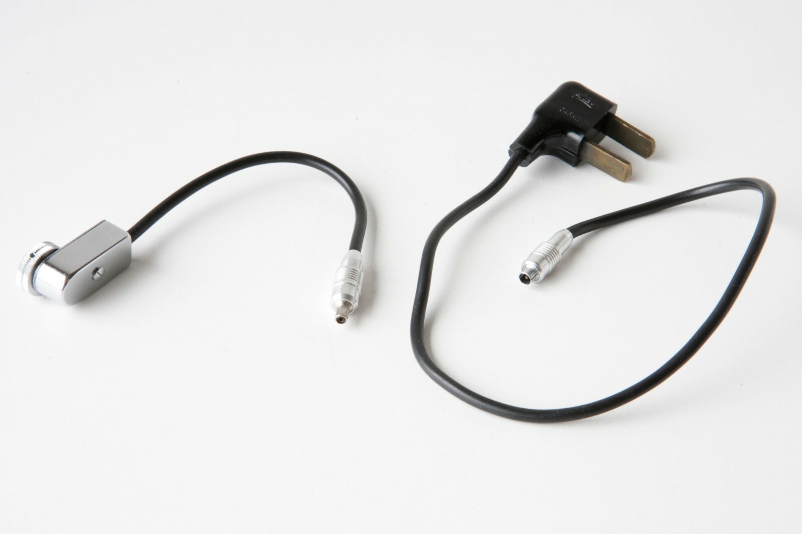 Zeiss Ikon Contax Sync Cord Adapter w/ Walz Household Two Prong Plug Flash Cord