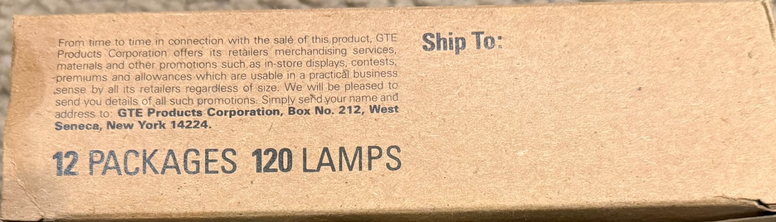 12 New Old Stock Case of Sylvania Flash Bars – 91620-0