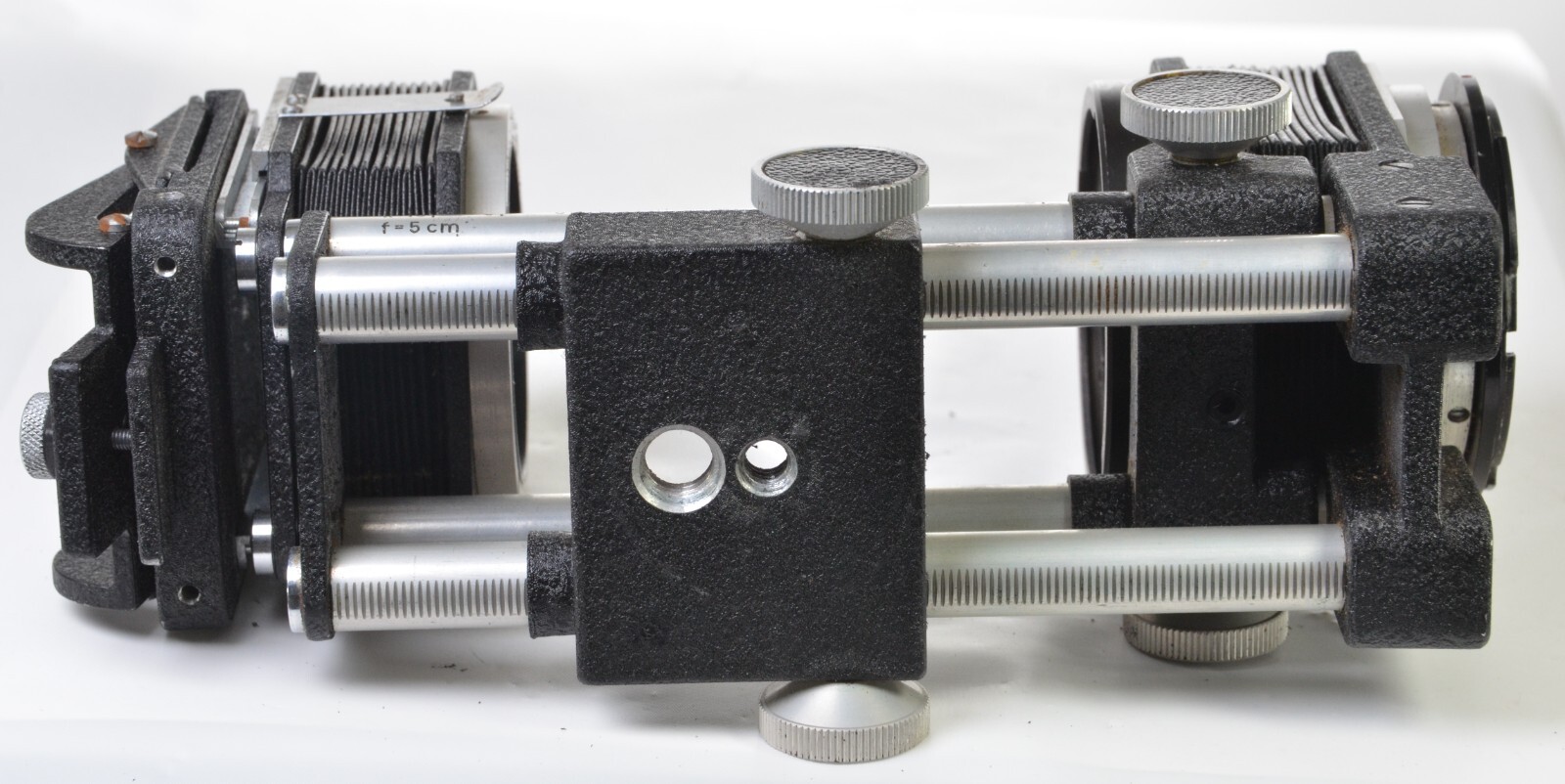 VINTAGE NOVOFLEX Bellows with focus rail and Slide Copying attachment-READ