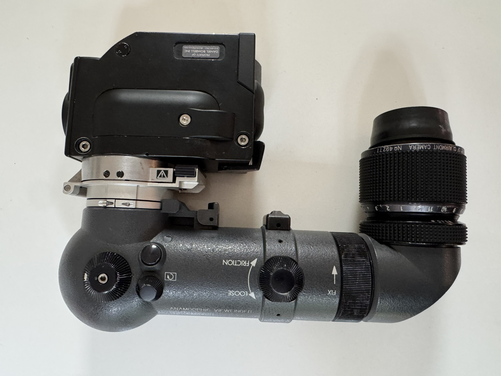 Arricam Optical Block W/adapted Anamorphic 535b Viewfinder, Extension Eyepieces