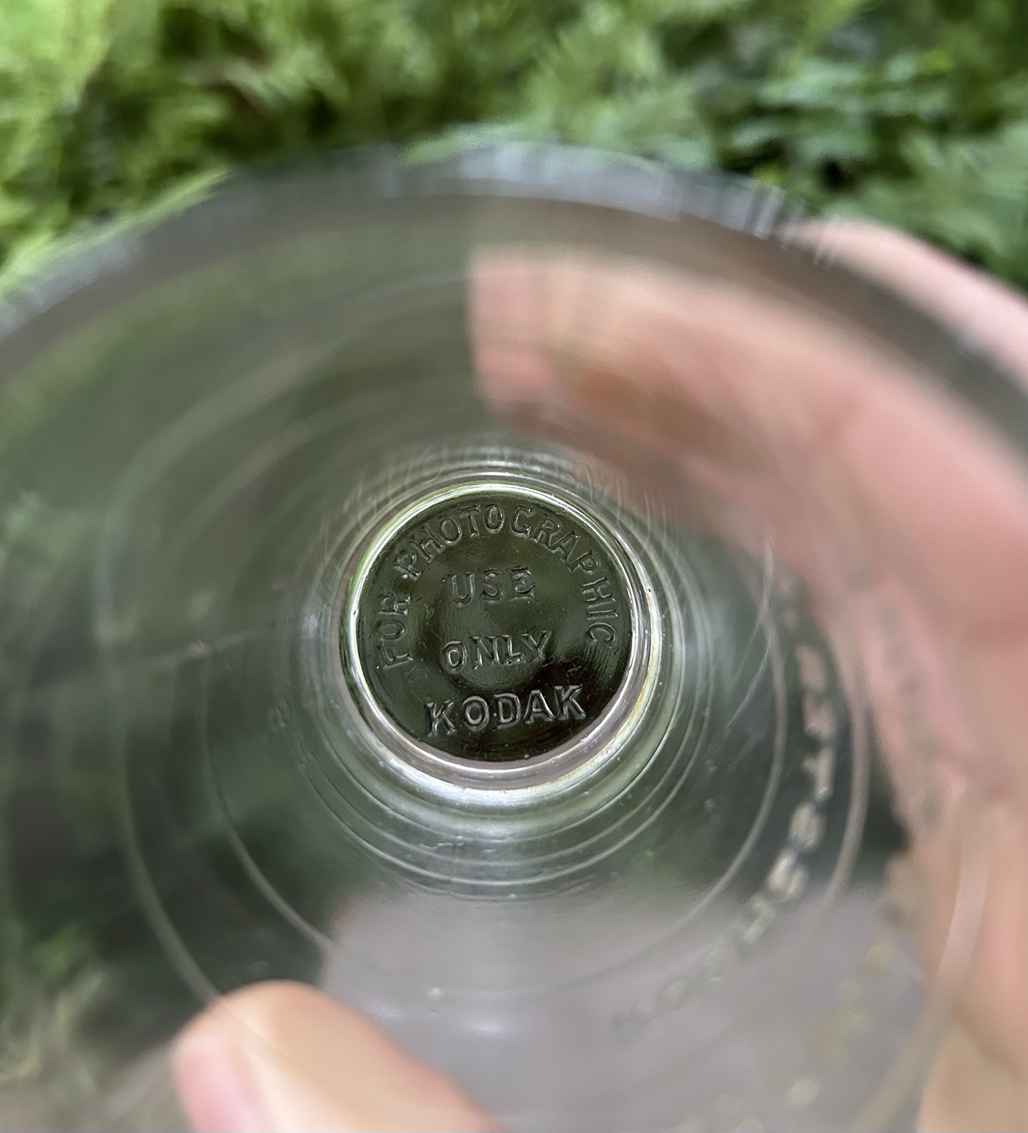 Vintage Eastman Kodak Co. Photographic Glass Beaker 4 oz