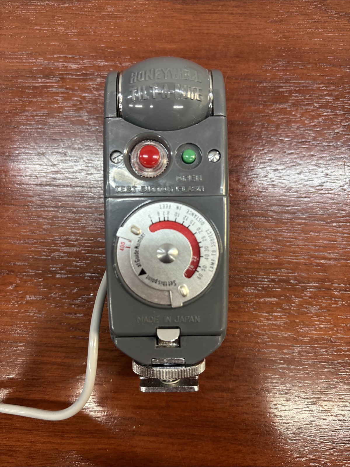 Vintage Honeywell TILT-A-MITE Camera Flash Unit With Case