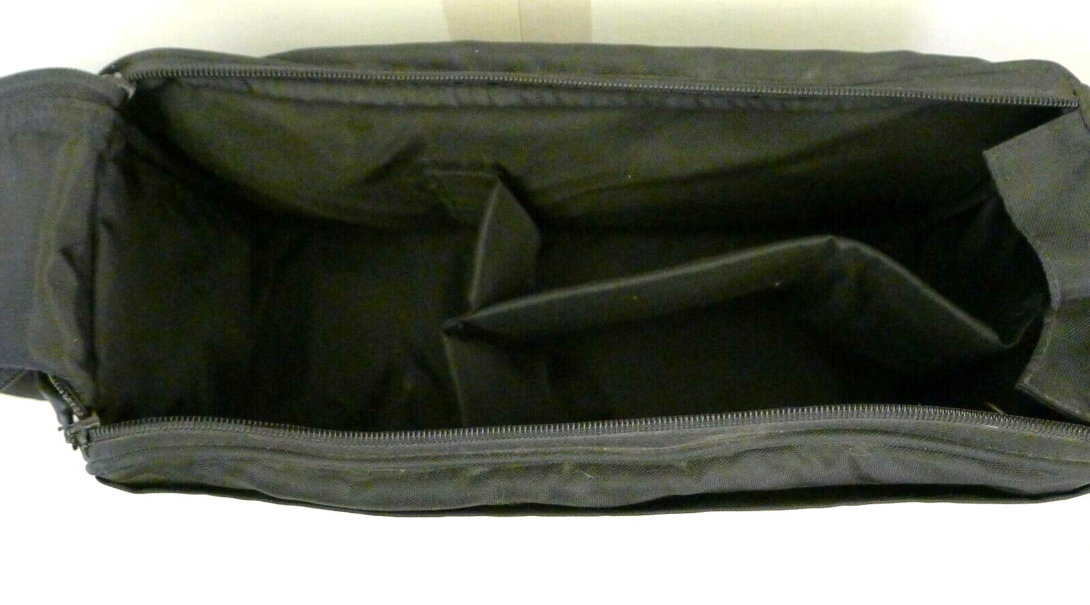 Polaroid Black Compartment Nylon Padded Zipper Case for Camera & Accessories