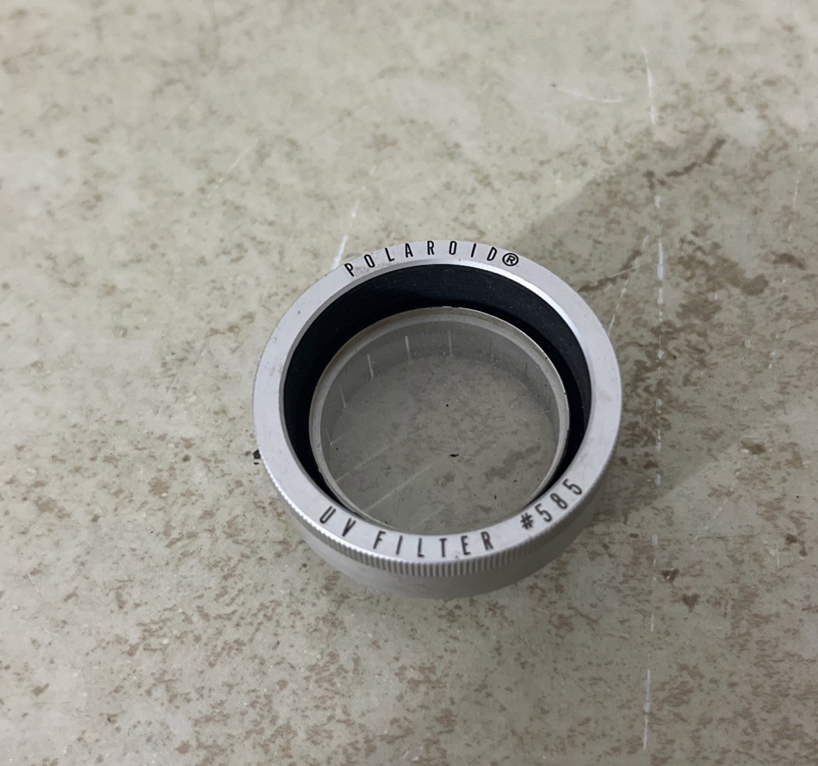 Polaroid UV Filter No. 585 Fits Most Color Pack Cameras with Folding Viewfinder