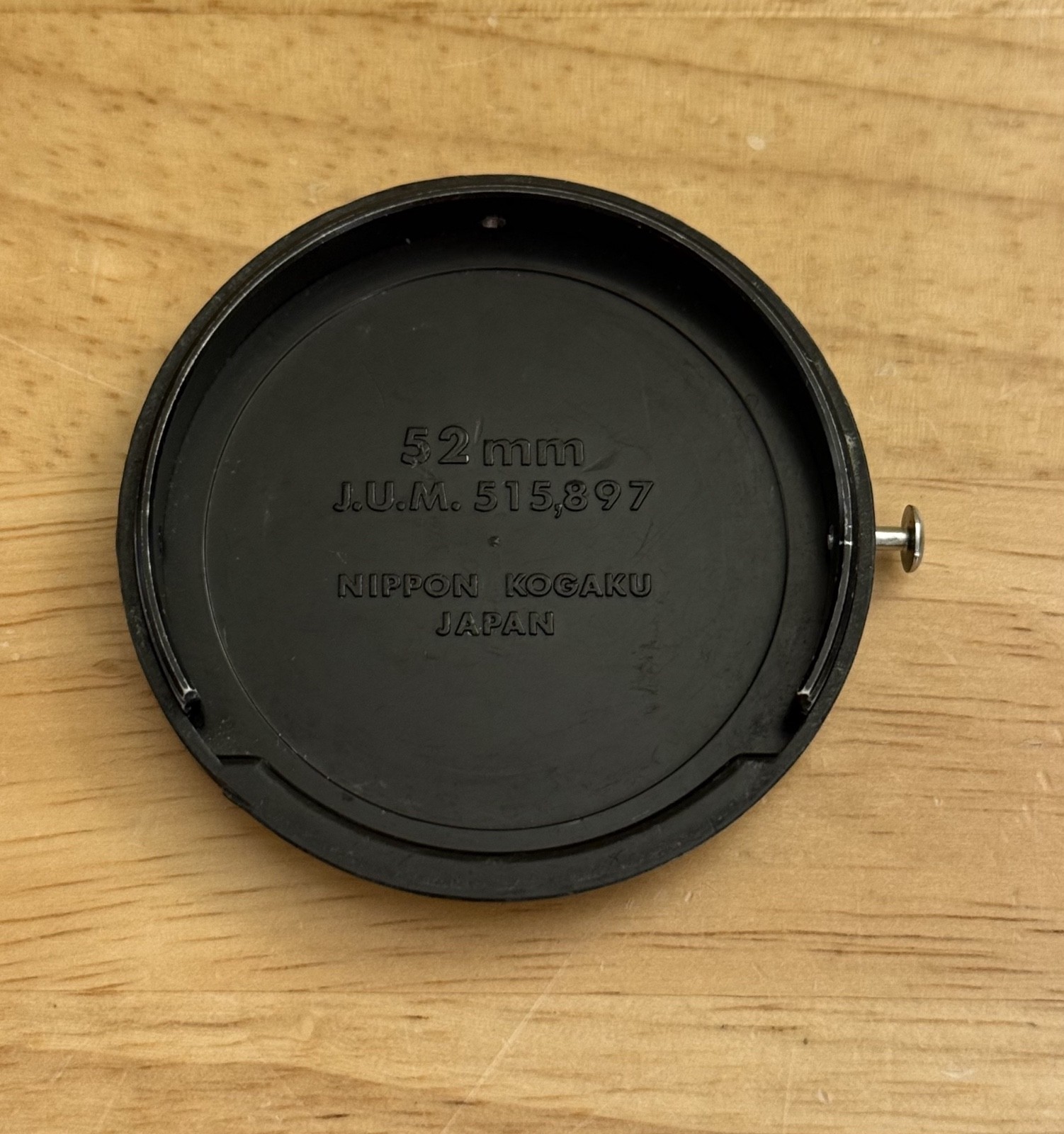Vintage NIKON NIKKOR 52MM Front Lens Cap (Read Below)