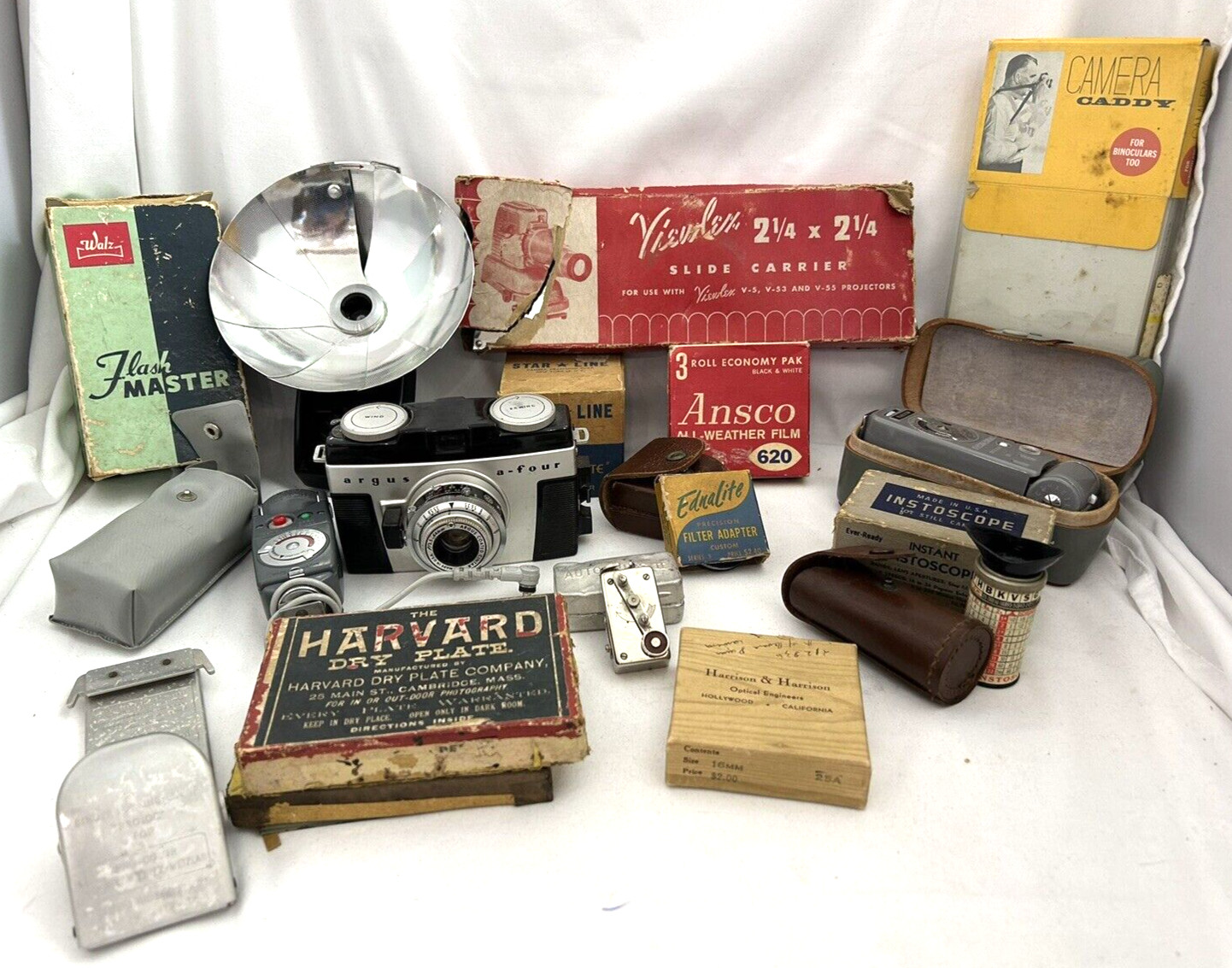 VINTAGE CAMERA ACCESSORIES FROM ESTATE SALE- SEE DETAILS AND PHOTOS