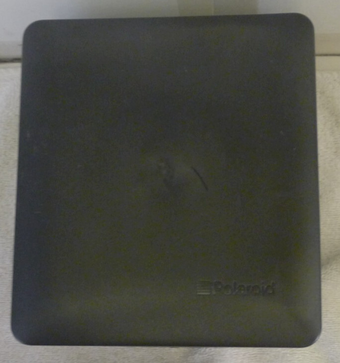 Polaroid Spectra Onyx Black Hard Case AND Operating Owner’s Manual