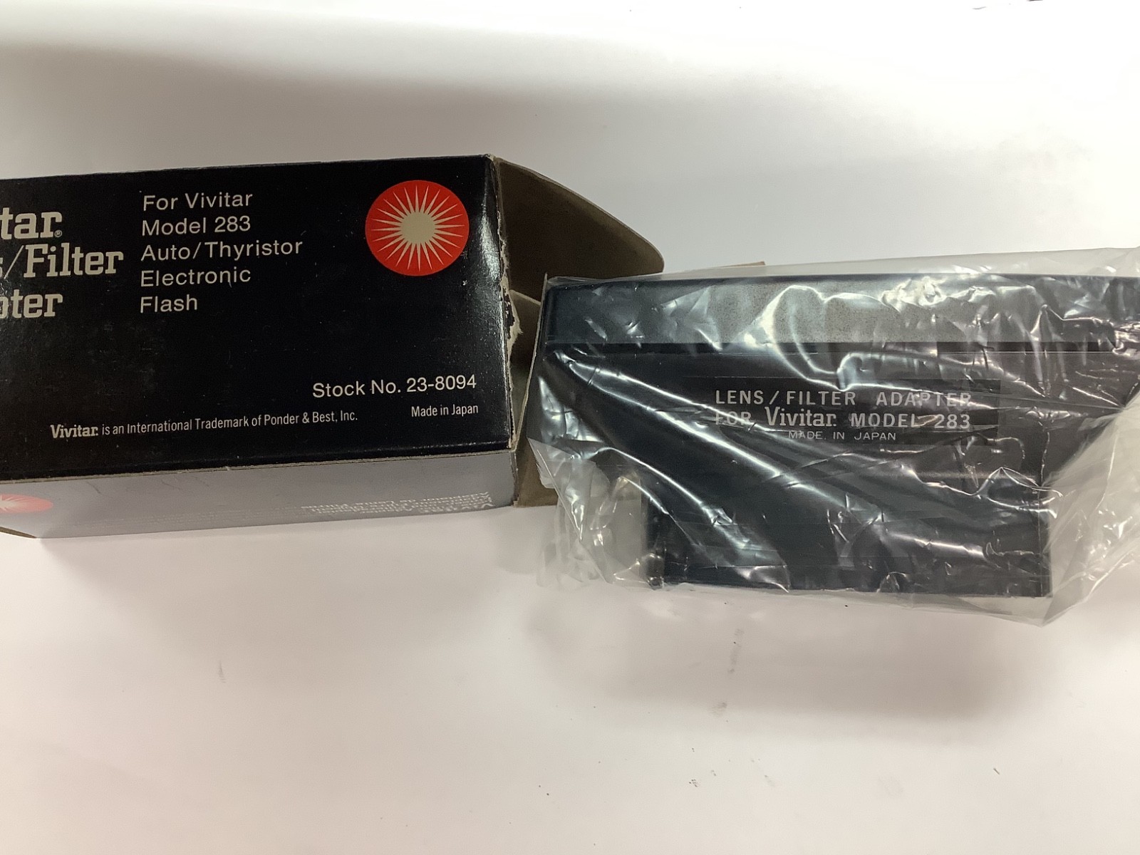 New Vivitar 283 Lens/Filter Adapter Holder