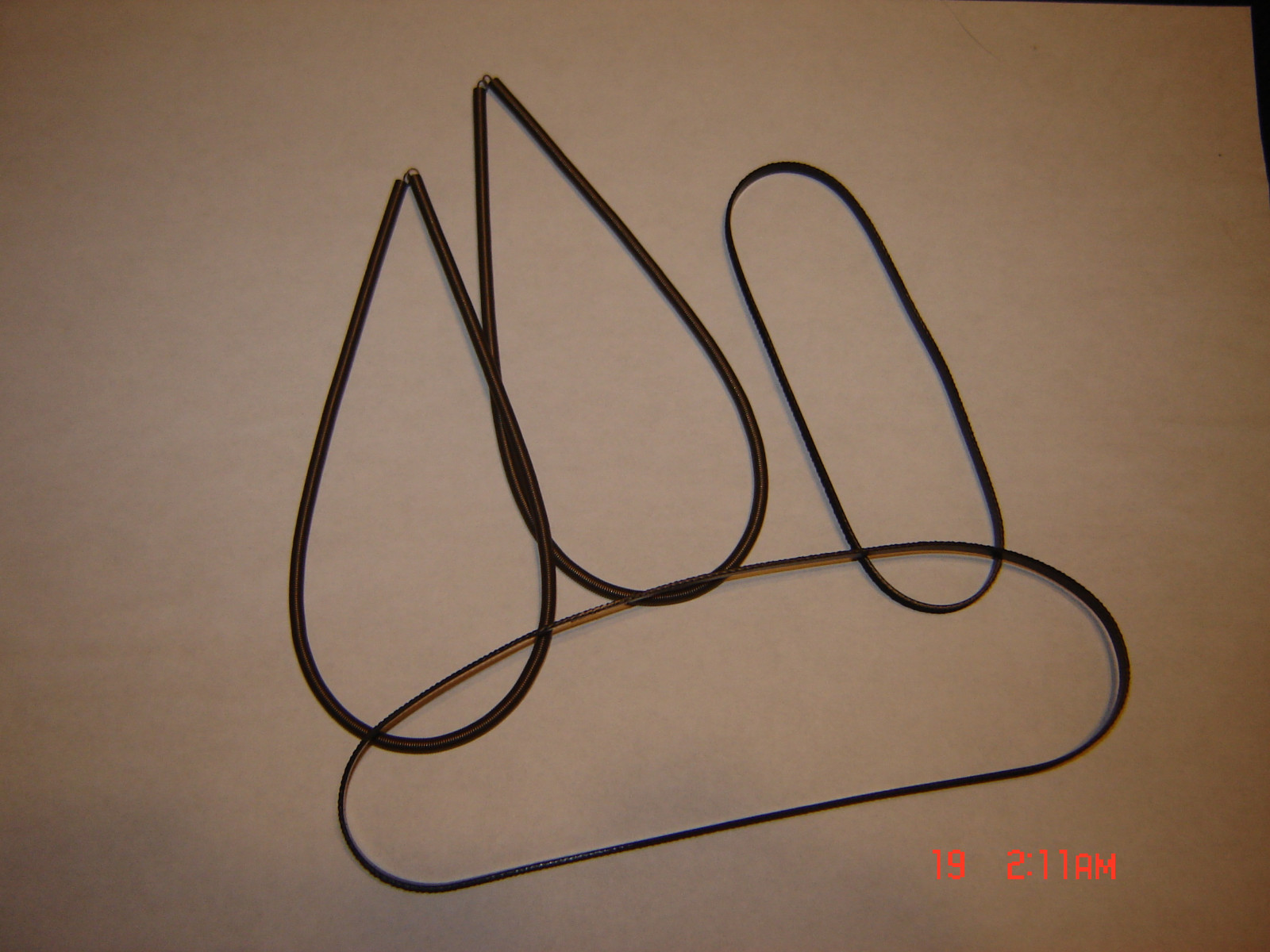 Keystone K160 K-160 Projector Belts, *Not For Belmont. 4 Belt Set / kit. New