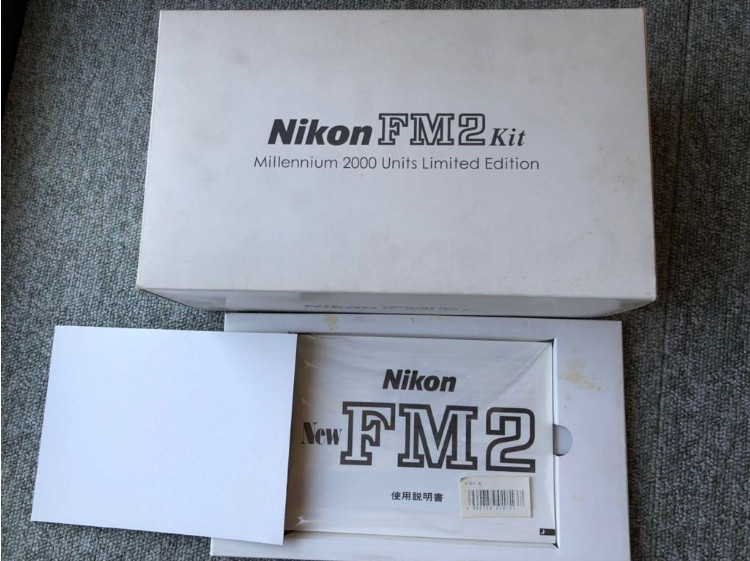 Nikon FM2 Kit Millennium 2000 Units Limited Edition Japan good condition RARE