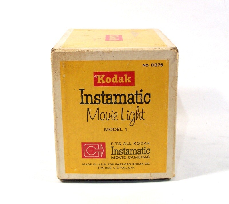 Vintage Kodak Instamatic Movie Light Model 1 Original Box Tested Working