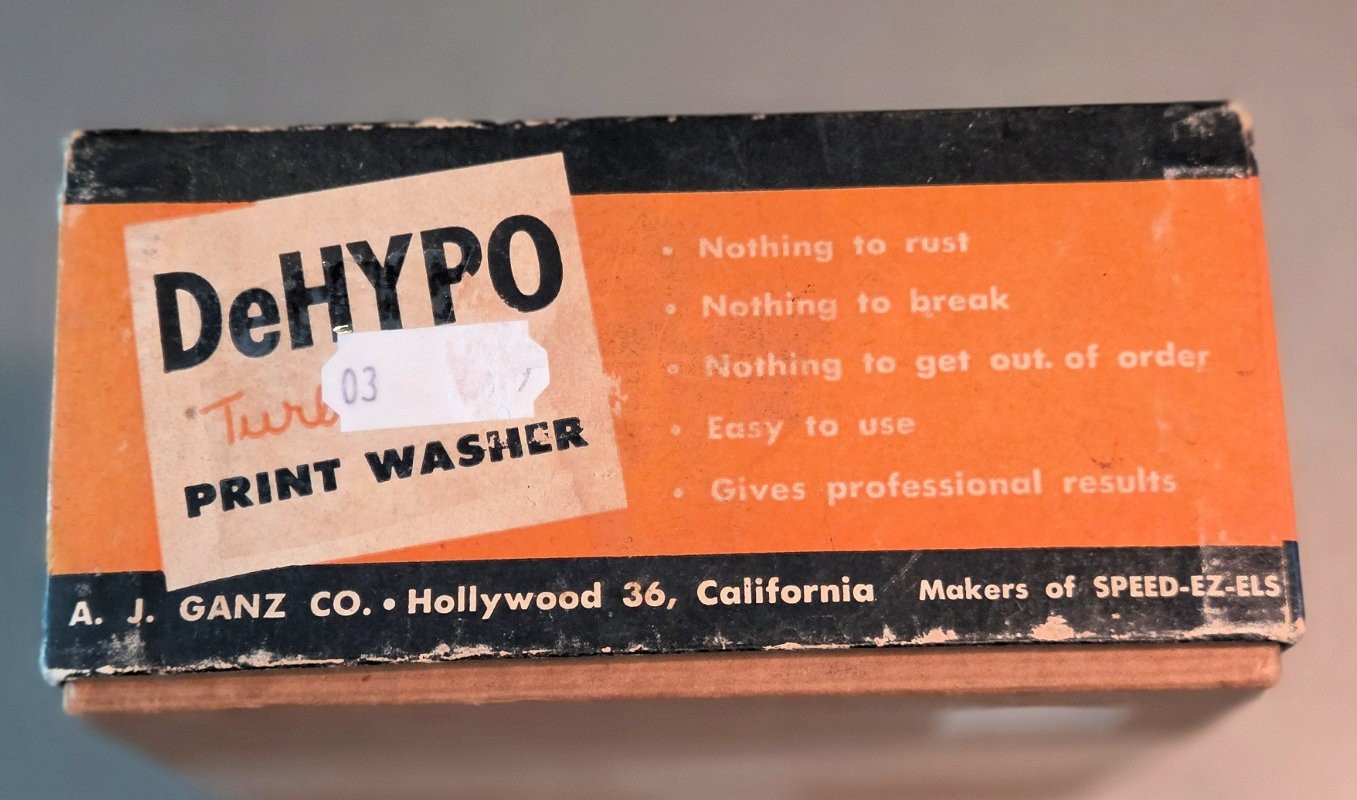 DeHYPO Turbulator Print Washer w/ Original Box – Vintage Photography Developing