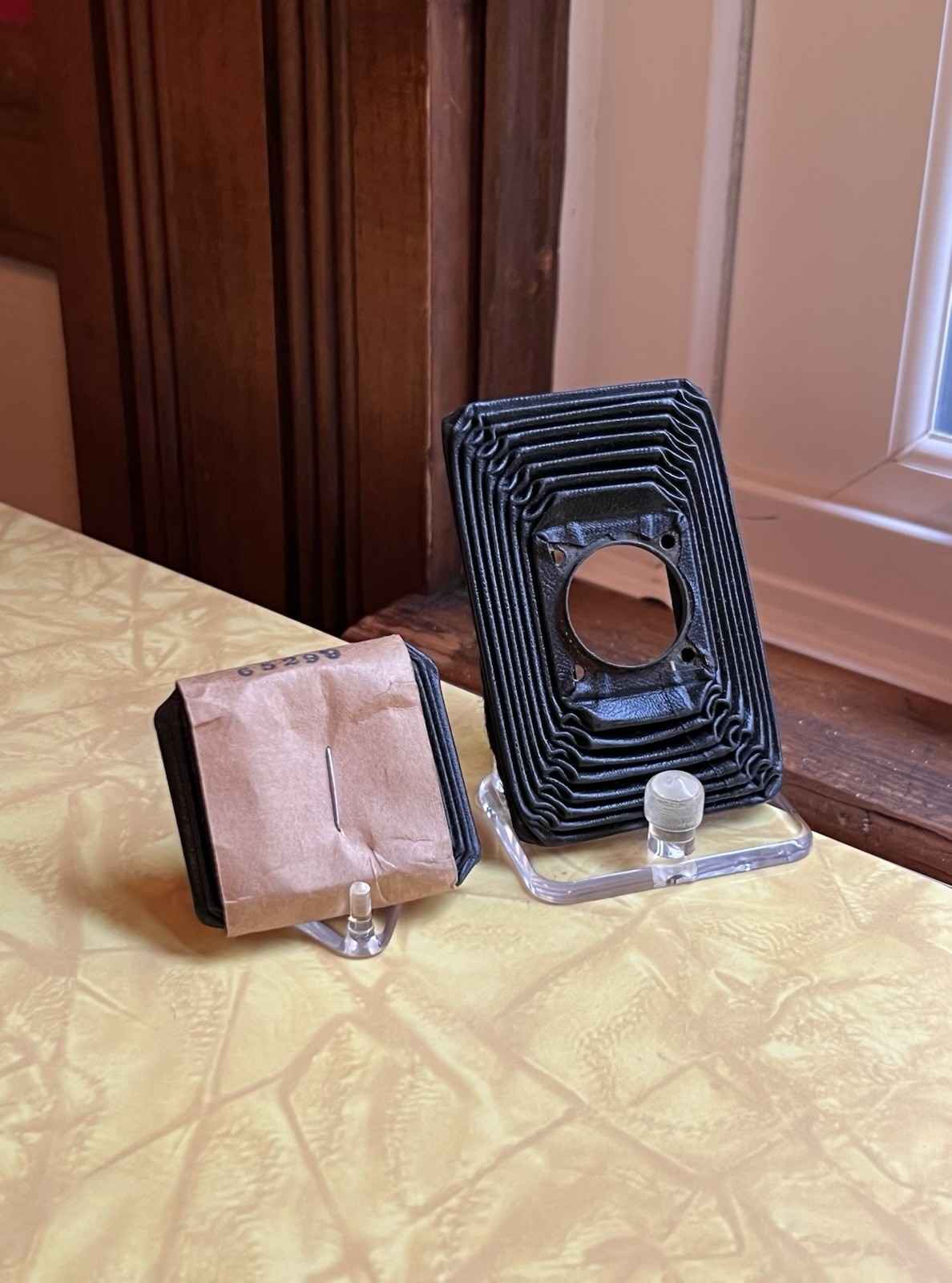 Eastman Kodak Folding Film Camera Bellows Samples NOS