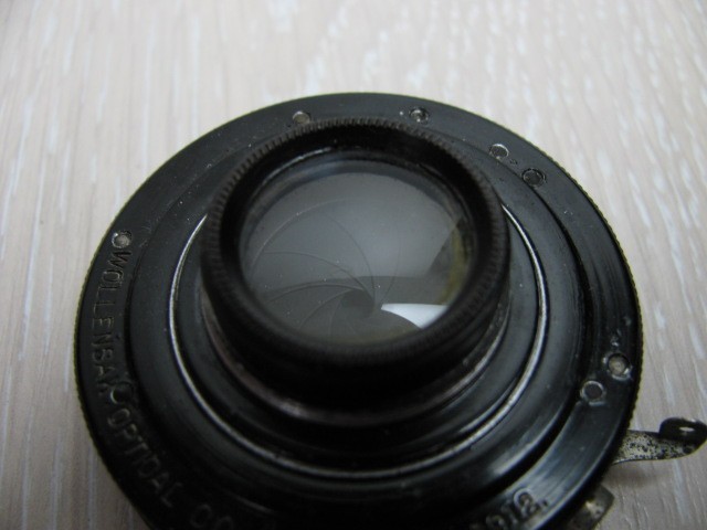 Wollensak Optical Co. Patent Aug. 13 1912 Shutter & Lens 🔰 #0369