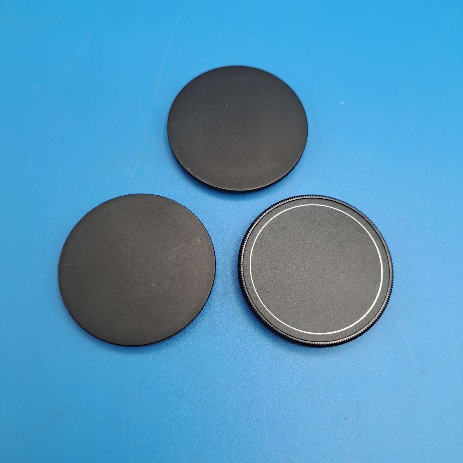 3 Vintage Pentax / Asahi Optical Metal Screw-in Camera Body Caps – Japan