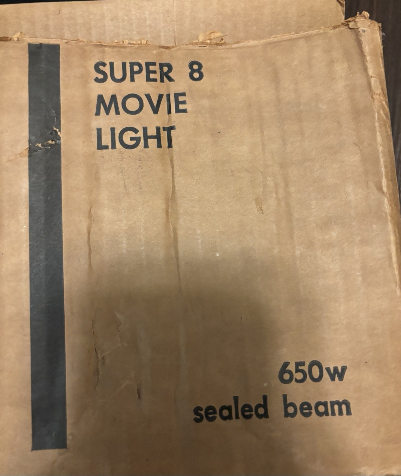 Vintage Super 8 Sealed Beam Movie Lite GE Model 875-N