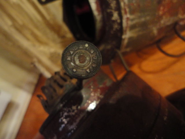 Dark Room Photographic Lantern Ruby Glass Protective Door Oil Lamp Antique