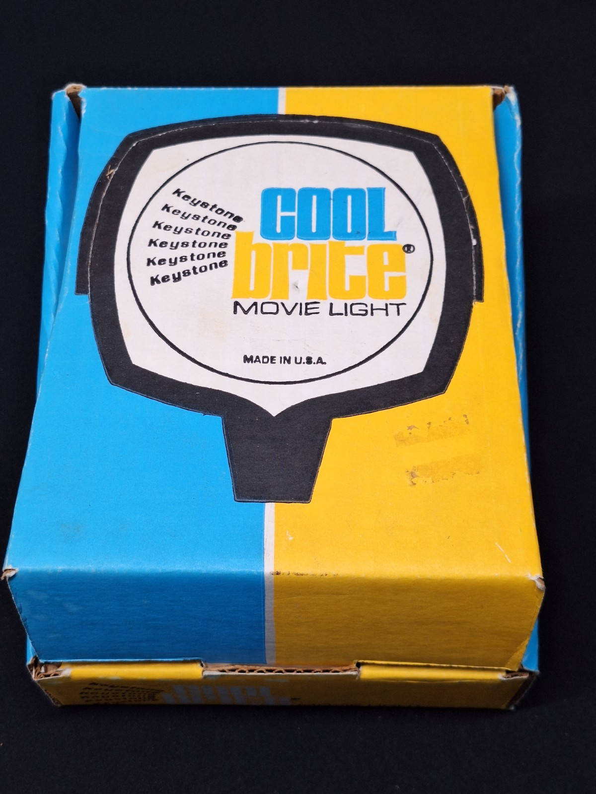 Vtg KEYSTONE COOL BRITE MOVIE LIGHT USA for all SUPER 8 MOVIE CAMERAS
