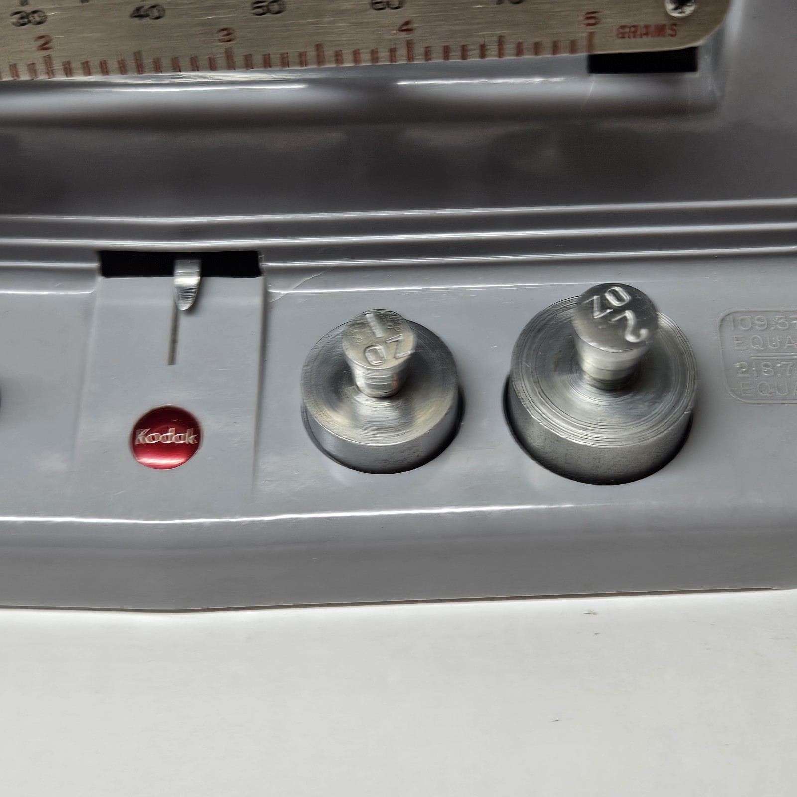 Kodak Chemical Scales For Measurement Of Photographic Chemicals