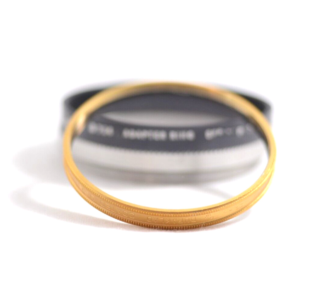TIFFEN 724 SERIES 7 CAMERA LENS FILTER ADAPTER RING, RETAINING RING AND FILTER