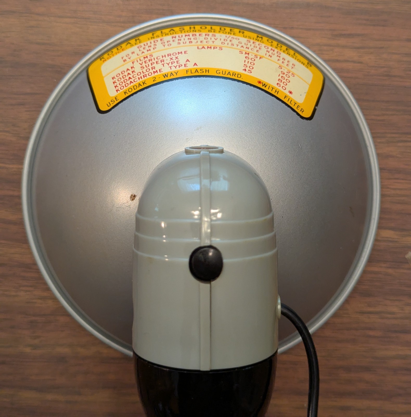 Vintage Kodak Flashholder Model B with bracket and bulb in Original Box