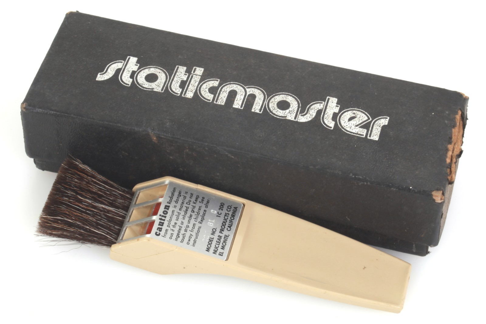Vintage Staticmaster Brush Model 1C200 in Box