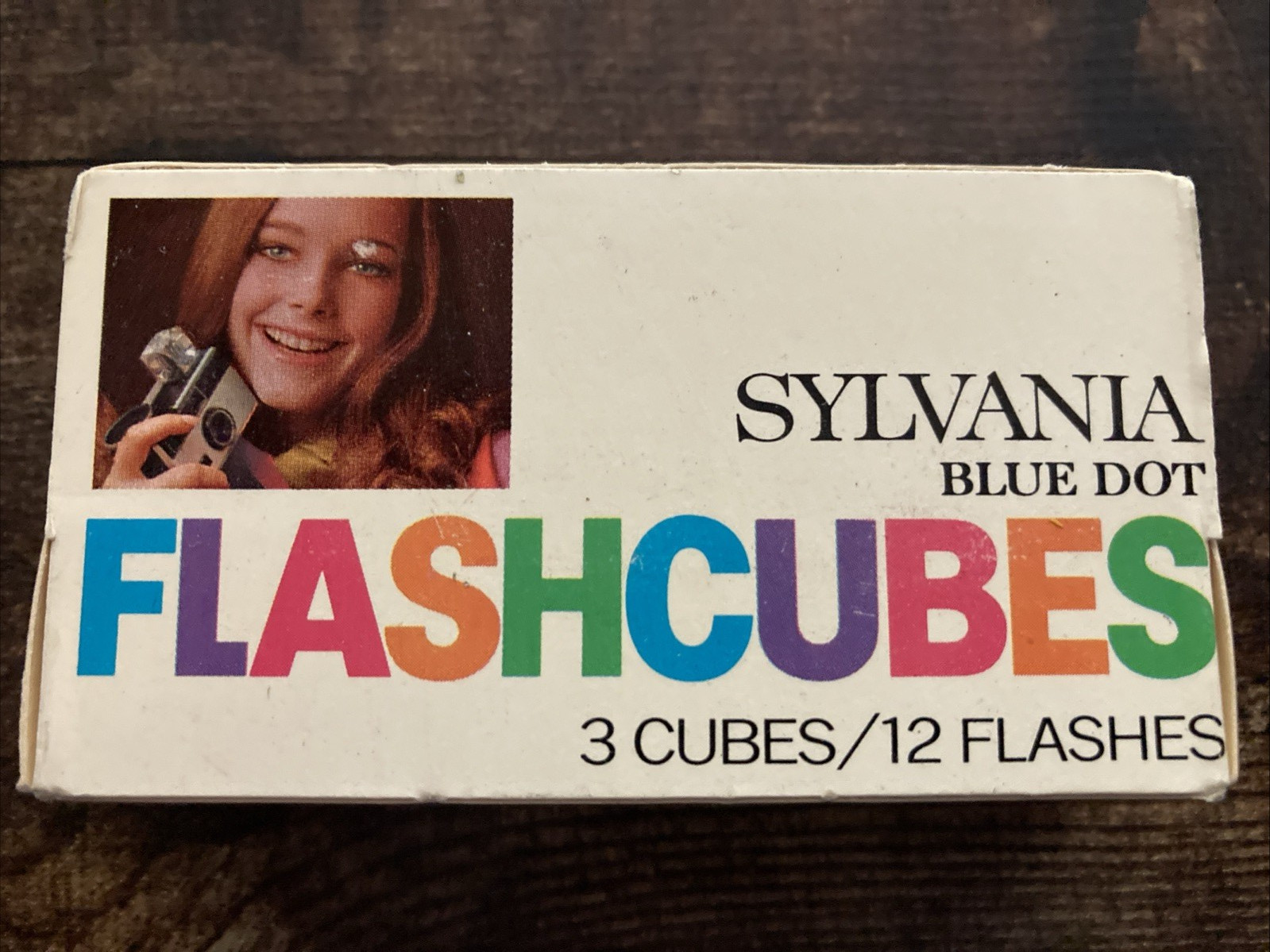 Sylvania Blue Dot Press 25B VTG Camera Photo Flash Bulbs 12 Flashes Box of 3