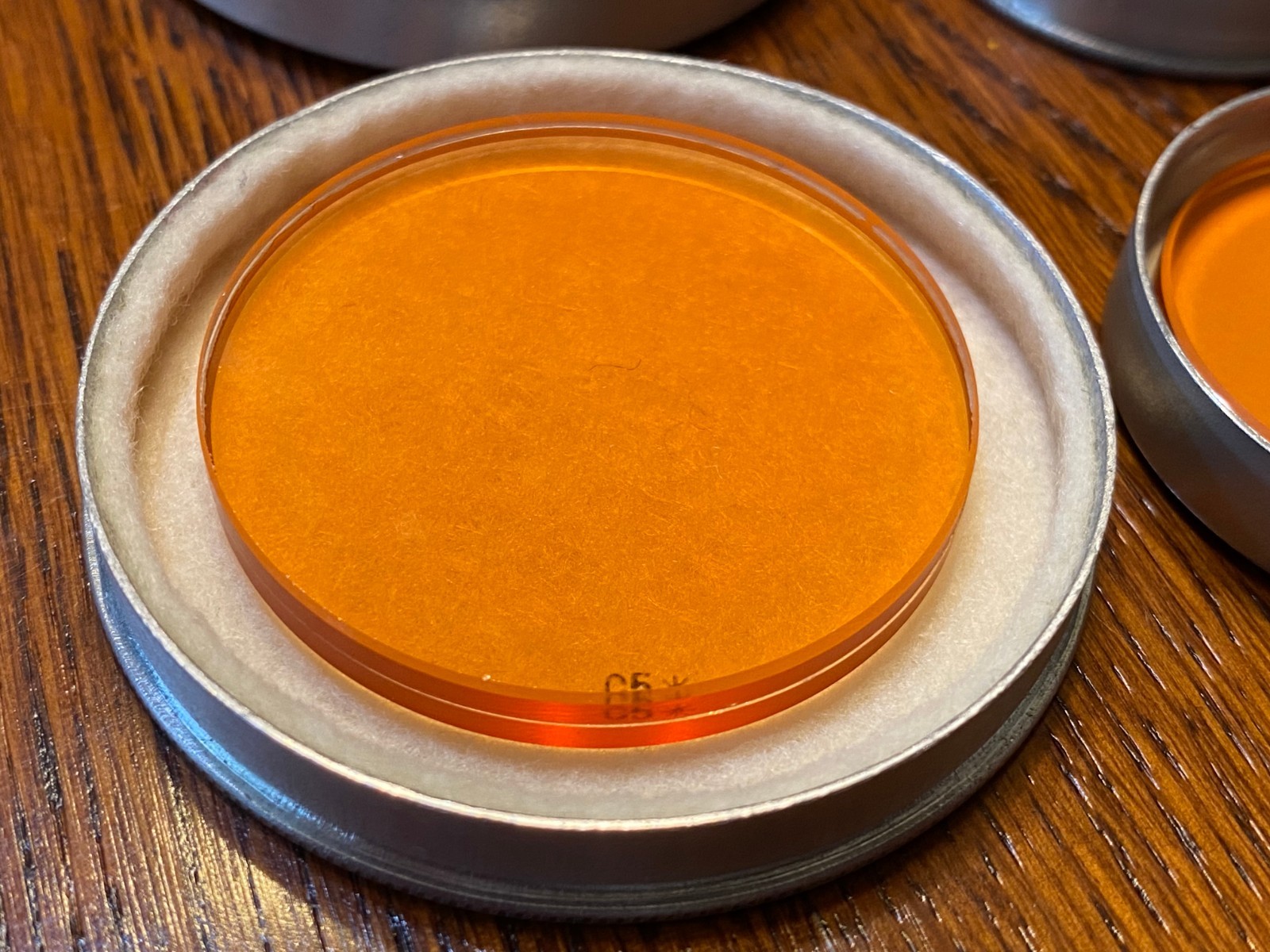 2 Harrison Corrector Disc Filters Series 5,6 Orange C5 V,VI