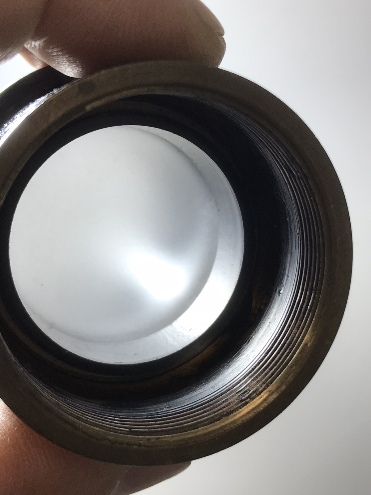 Leitz Leica BEHOO Close-up Device in original wood box, for Summar / Elmar Lens