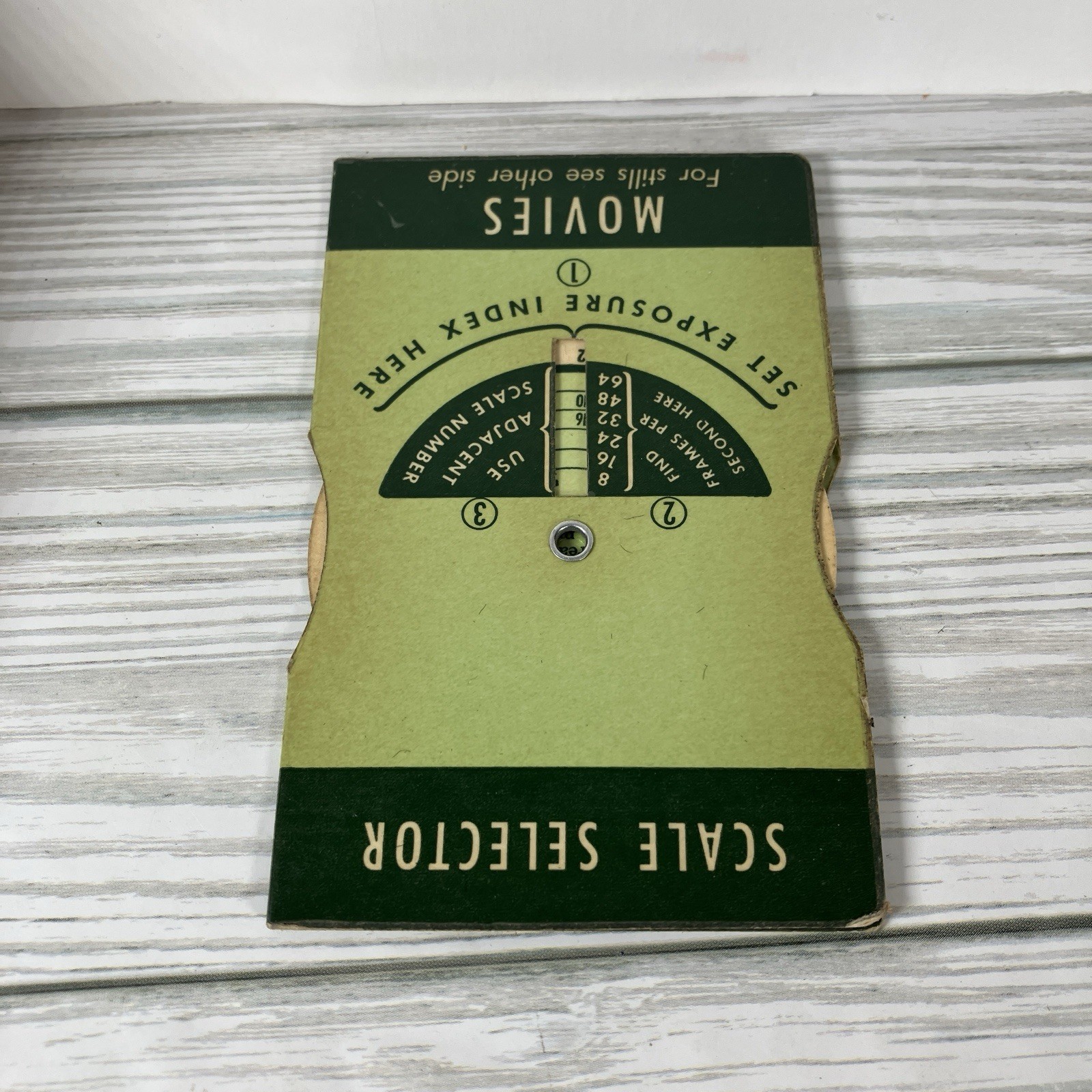 GENERAL ELECTRIC PR-1 CAMERA EXPOSURE LIGHT METER With Manual VTG Untested