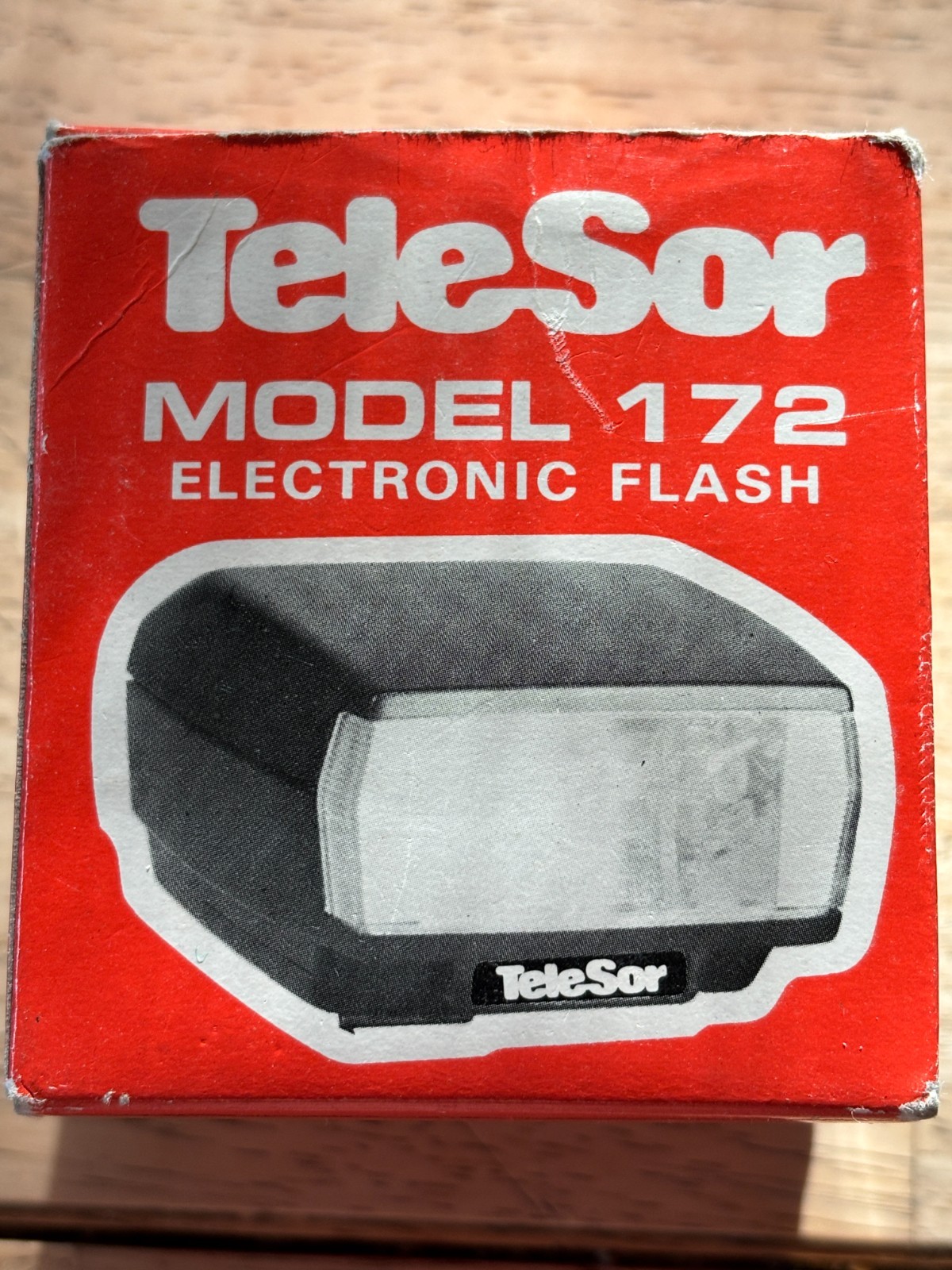 TeleSor – Model 172 – Electronic Flash – w/Box & Instructions – Vintage