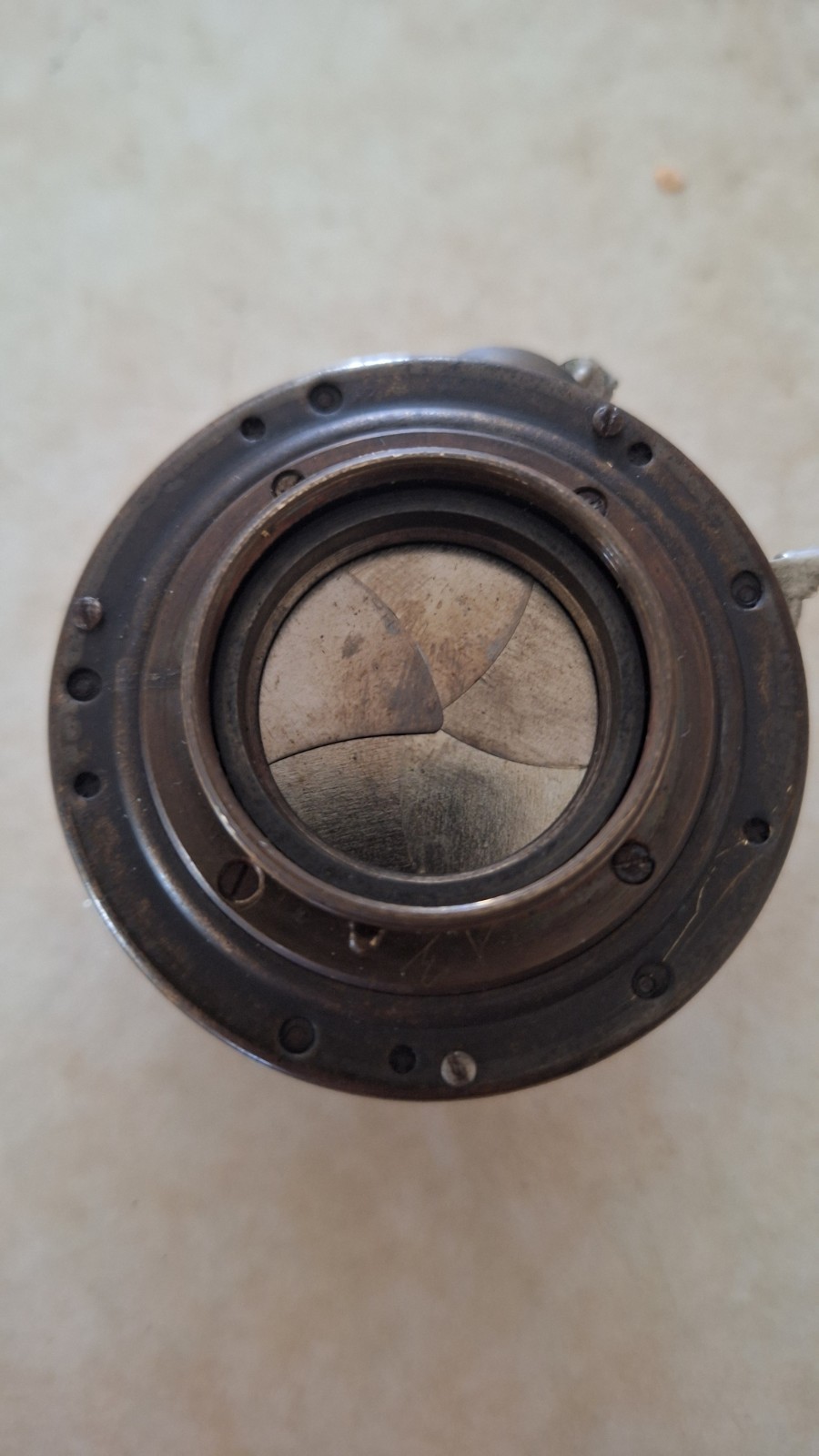 Antique KODAK 1910 Ball Bearing CAMERA LENS Bausch Lomb Planatograph