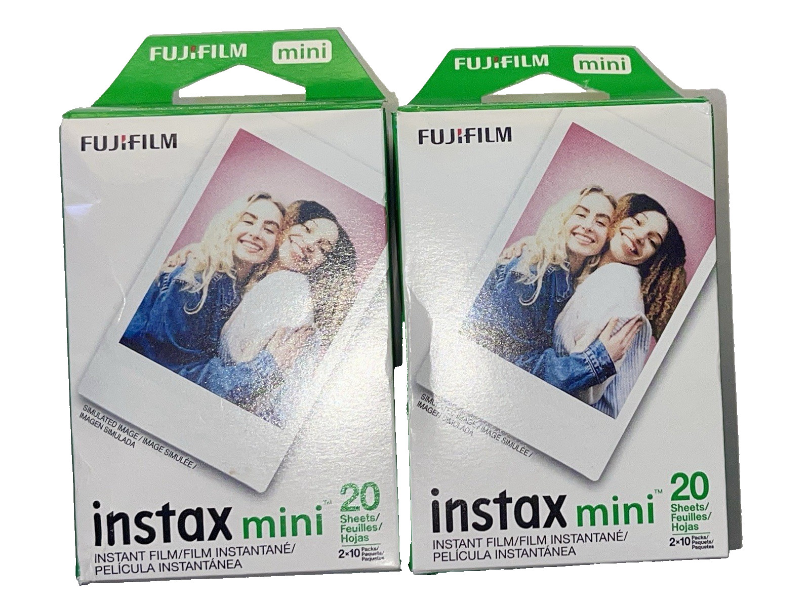 Fujifilm Instant Mini Film Two Instant Film Twin Packs – 40 EXP Total, ISO 80…
